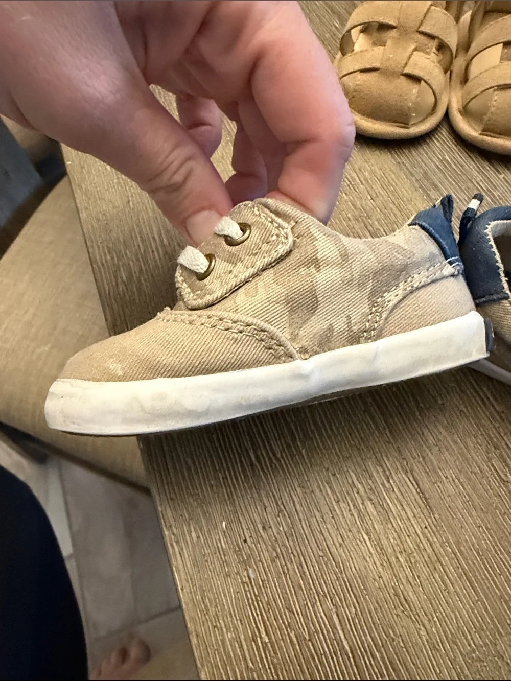 Baby Sperry’s & Janie & Jack Sandals Beige/Tan - 3M